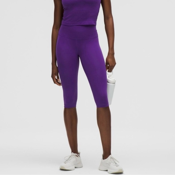 NWT! ❤️Lululemon❤️ Wunder Train Crop Leggings - Picture 1 of 11